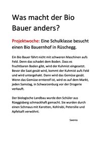 Was macht der Bio Bauer anders